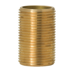 Mosadzná prostá vsuvka 5/4" x 40mm