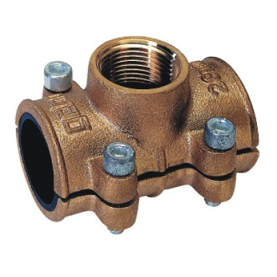 BRASS MB - strmeň s navrtávkou z mosadze (CU 22 mm x 1/2 ")
