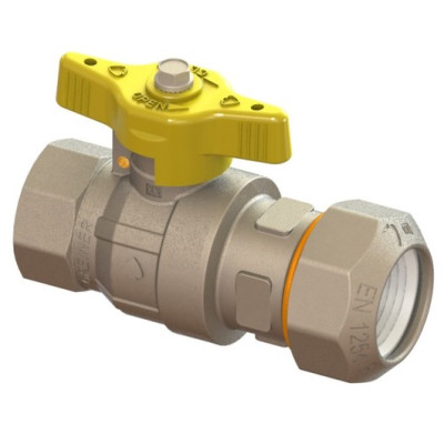 Plynový kohút na PE s vnútorným závitom 5/4" x 40mm