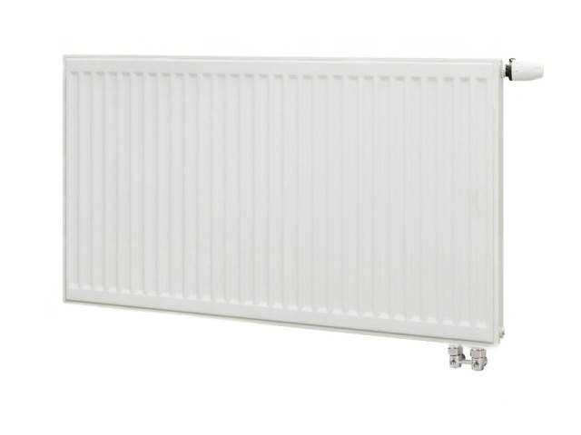 KORADO RADIK VKM8 deskový radiátor 22-600/2000, pravé spodní/středové připojení, white RAL9016