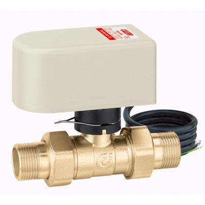 Caleffi 6442 Guľový kohút 1" s elektropohonom, PN10, -5 až + 110°C (230V)