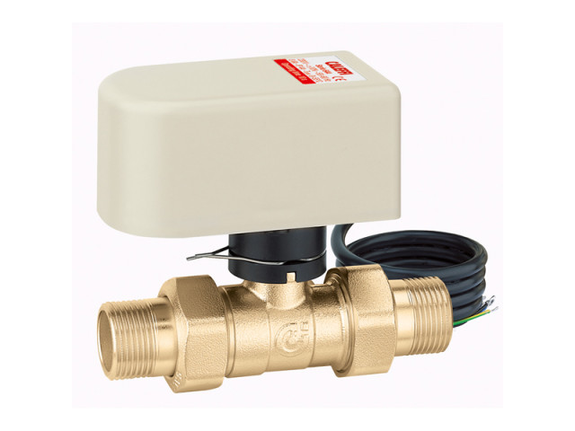 Caleffi 6442 Guľový kohút 1" s elektropohonom, PN10, -5 až + 110°C (230V)