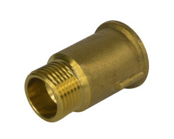 Mosadzné predĺženie 3/4" x 50mm s vnútorným imbusom