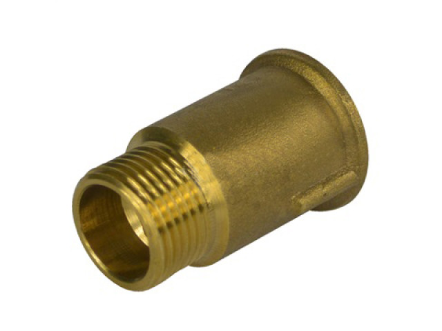 Mosadzné predĺženie 1" x 50mm s vnútorným imbusom