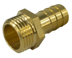 Mosadzný hadičník 3/4" x 25 mm - Vonkajší závit, PN16