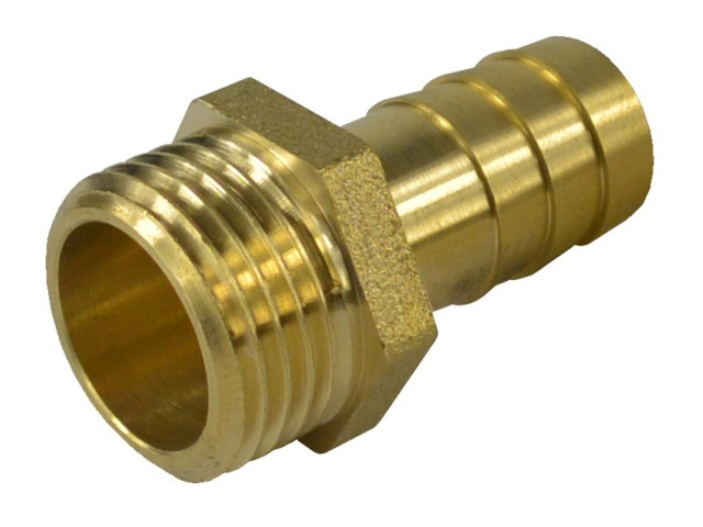 Mosadzný hadičník 1/2" x 14 mm - Vonkajší závit, PN16