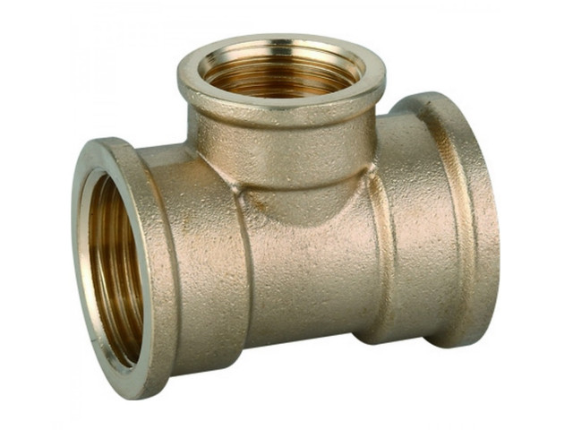Mosadzný T-kus redukovaný FFF 2" x 5/4" x 2" PN16