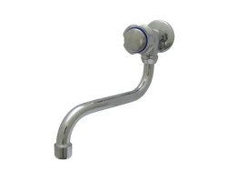 PALOMA 275 Kohútiková nástenná vodovodná batéria na jednu vodu s ramienkom "S"18cm