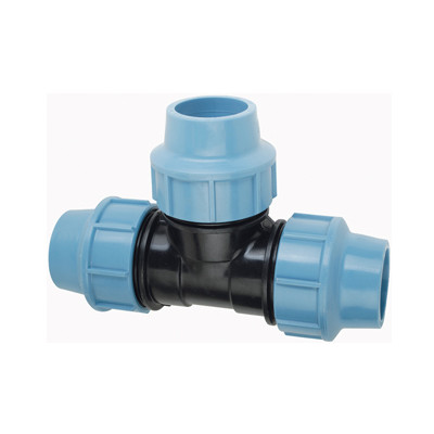 PE T-kus 25 x 25 x 25 mm Svorná spojka - Polyetylen