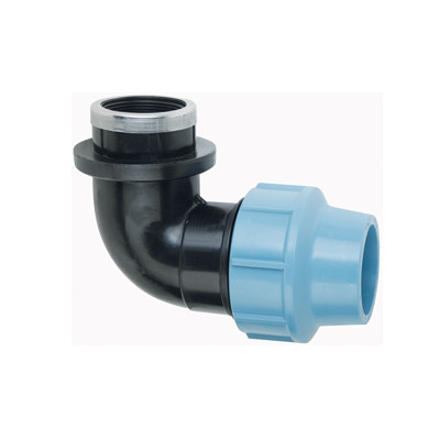 PE Koleno s vnútorným závitom 110 mm x 4" - Polyetylen
