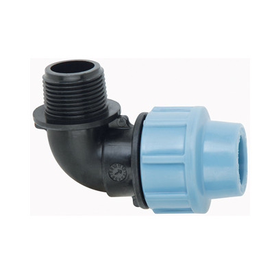 PE Koleno s vonkajším závitom 90 mm x 4" - Polyetylen