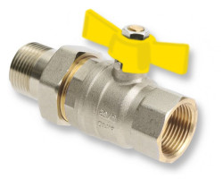 Plynový guľový kohút so skrutkovaním MF 1/2 "MOTÝĽ, MOP5
