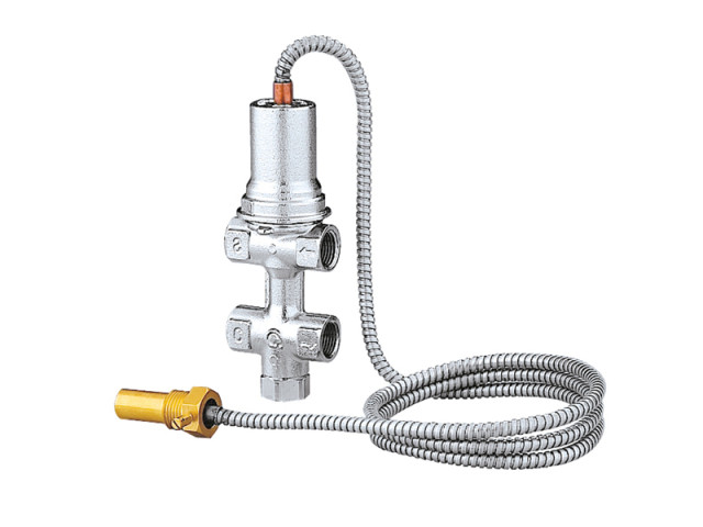 Caleffi 544 1/2" Termostatický poistný ventil s automatickým dopúšťaním