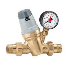 CALEFFI 5350 Regulátor tlaku vody DN15 - 1/2" Rozsah 1 - 6 BAR, PN25