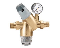 Caleffi 5351 - Regulátor tlaku vody s filtrom 1" PN25, 1 - 6 BAR 40°C