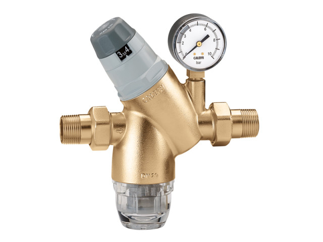 Caleffi 5351 - Regulátor tlaku vody s filtrom 1" PN25, 1 - 6 BAR 40°C