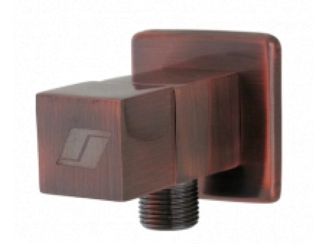 BELAGGIO Rohový ventil štvorhranný 1/2 "x 3/8" - MEĎ, keramický vršok