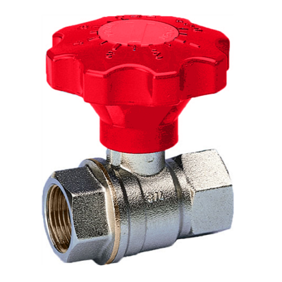 TOPBALL Guľový ventil 1" s plynulou reguláciou Tmax 120 °C