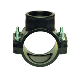 PE Navrtávací strmeň 125 mm x 1/2" PN10 - Polyetylén