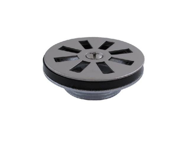 TORRO Umývadlová výpust 5/4 ", bez zátky, CHRÓM