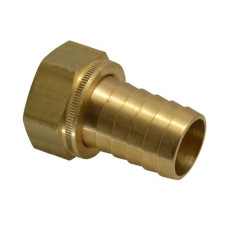 Mosadzný hadičník s prevlečnou matkou 3/8" x 10mm - PRIAMY