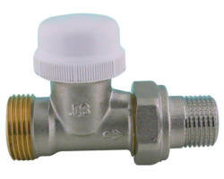 V&G 416D Termostatický ventil radiátorový priamy DN15 - 1/2" x 3/4" s eurokónusom