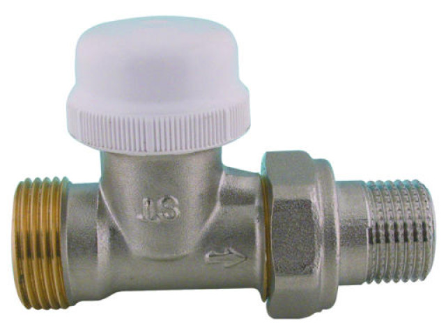 V&G 416D Termostatický ventil radiátorový priamy DN15 - 1/2" x 3/4" s eurokónusom