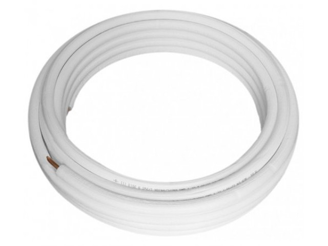 CU RÚRKA 1/4" x 0,8 mm + 1/2" x 0,8 mm - chladiarenská opláštená mäkká (dvojbalenie 25m)