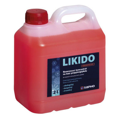 LIKIDO nemrznúca teplonosná zmes do vykurovacích telies, 2 l