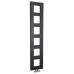 BLOCK vykurovacie teleso 280x1330 mm, čierna mat