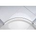 LEGRO štvrťkruhová sprchová zástena dvojkrídlové 900x900mm, číre sklo