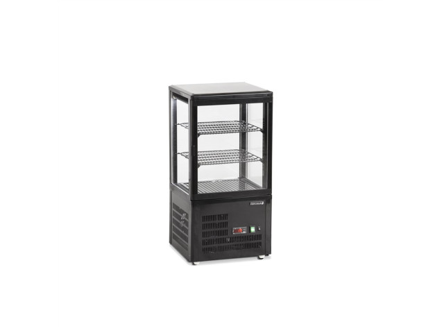 Chladiaci vitrínový stôl, čierny TEFCOLD UPD 60 BLACK