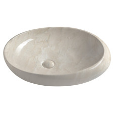 DALMA keramické umývadlo 68x44x16,5 cm, Marfil