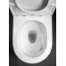 AVIS WC kombi misa, Vortex Rimless, 66x36 cm, spodný/zadný odpad, biela