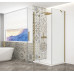 TRINITY GOLD MATT štvorcový sprchový kút 900x900mm, číre sklo, ľavý