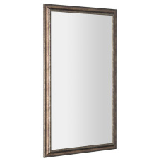 ROMINA zrkadlo v drevenom ráme 580x980mm, bronzová patina