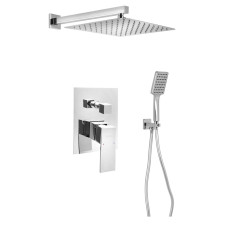 LATUS skrytá sprchová súprava s pákovou batériou, 2 výstupy, chróm LATUS skrytá sprchová súprava s pákovou batériou, 2 výstupy, chróm