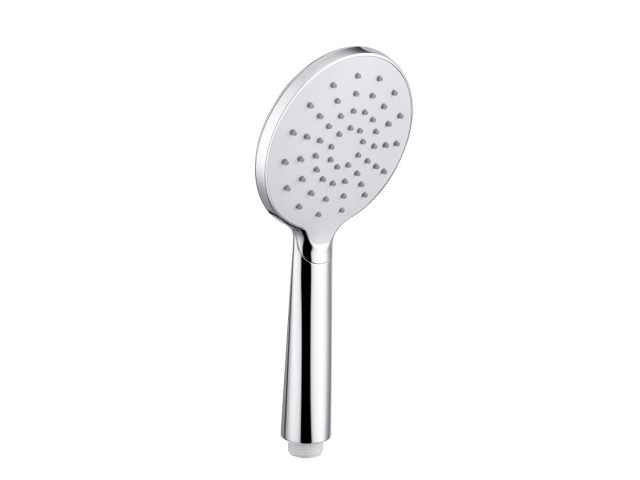 Ručná sprcha, priemer 110 mm, ABS / chróm / biela