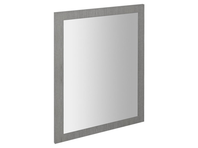 LARGO zrcadlo v rámu 600x800x28mm, dub stříbrný (LA610)