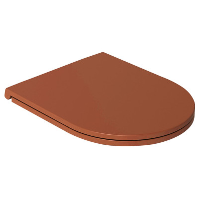 INFINITY WC sedátko, SLIM, odnímateľné, Soft Close, terracotta