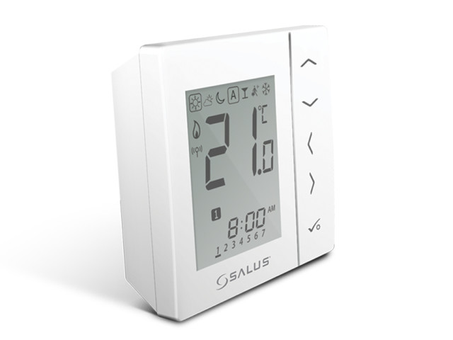 VS20WRF Bezdrôtový digitálny izbový termostat 4v1 (biely)