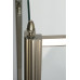 ANTIQUE sprchové dvere otočné, 800mm, ľavé, ČÍRE sklo, bronz