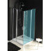 ONE sprchové dvere s pevnou časťou 1100 mm, číre sklo