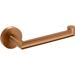 X-ROUND COPPER držiak na toaletný papier, matná meď