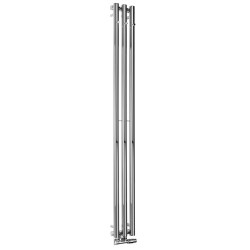 Vykurovacie teleso PILON 196x1800 mm, s tromi háčikmi na uteráky, chróm