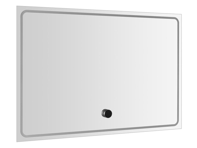 Zrkadlo GEMINI s LED osvetlením 100x70cm, inteligentné funkcie