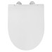 Toaletné sedadlo ABSOLUTE, Soft Close, Easy Take, biele