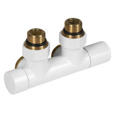 Súprava pripojovacích ventilov R-START pre centrálne pripojenie, biela Súprava pripojovacích ventilov R-START pre centrálne pripojenie, biela