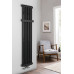 Vykurovacie teleso FEDE 1500x306 mm, 6 segmentov, čierne matné