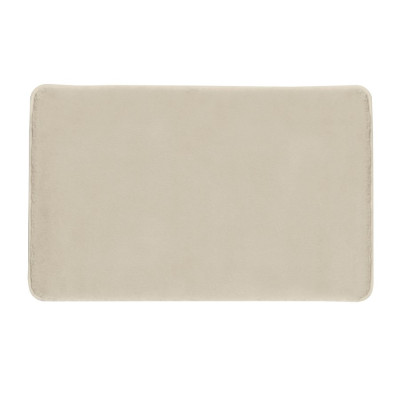 FUZZY kúpeľňová predložka, 50x80cm, 100% polyester, protišmyk, tortora
